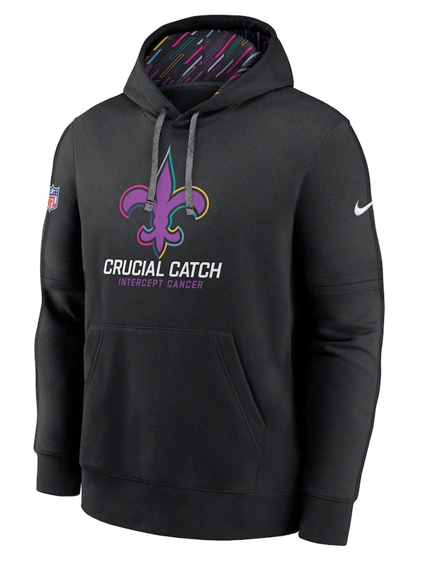 New Orleans Saints Crucial Catch Club Hoodie