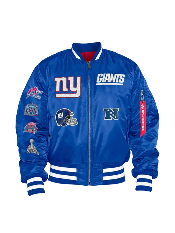 New York Giants Bomber Jacket