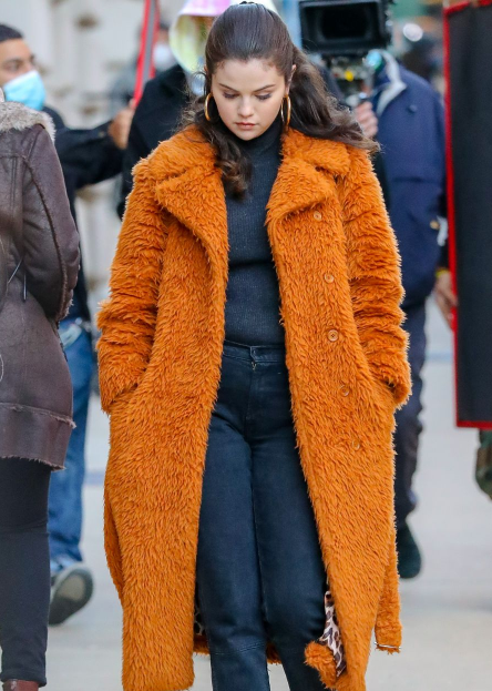 Only Murders In The Building 2021 Selena Gomez Coat