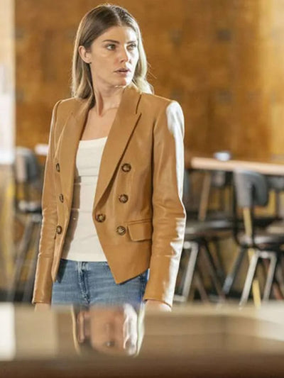Quantum Leap Addison Augustine Brown Blazer