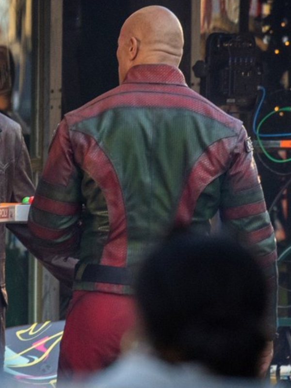 Red One 2024 Dwayne Johnson Leather Jacket