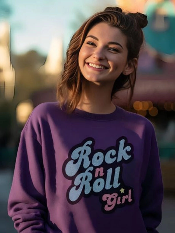 Rock N Roll Girl Sweatshirt