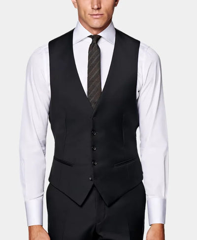 Russion Black 3 Piece Mens Suit