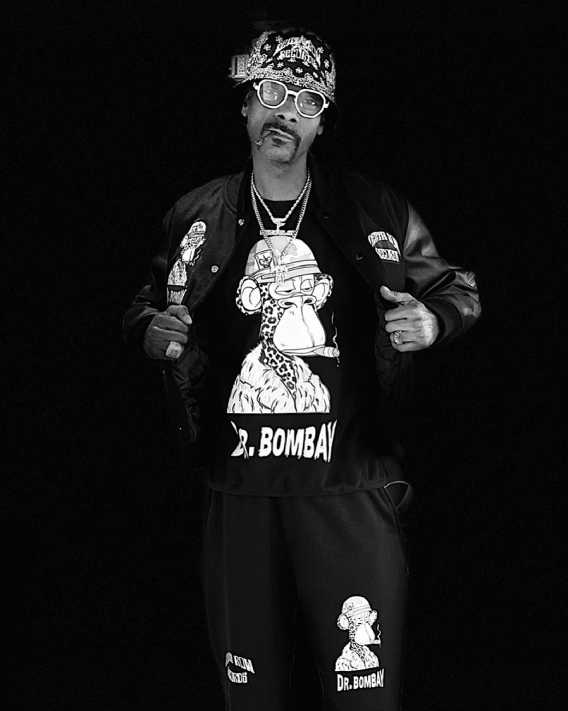 Snoop Dog Death Row x Dr Bombay Varsity Leather Jacket