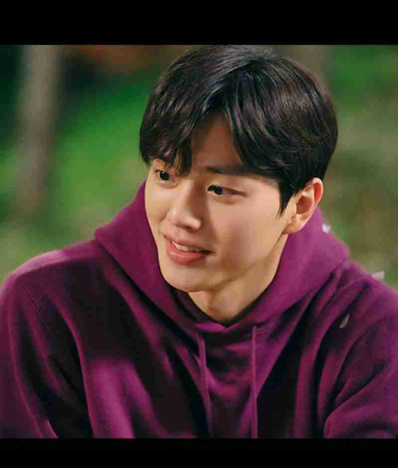 Song Kang Nevertheless Purple Hoodie
