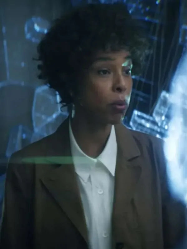 Sophie Okonedo Heart of Stone Brown Coat