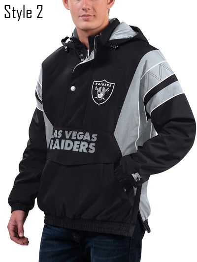 Starter Raiders Pullover Jacket