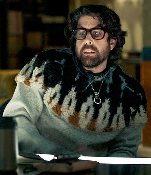 The Equalizer Harry Keshegian Knit Sweater