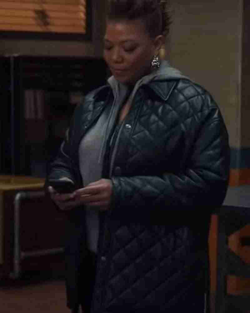 The Equalizer Queen Latifah Black Quilted Jacket