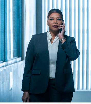 The Equalizer Queen Latifah Blue Blazer