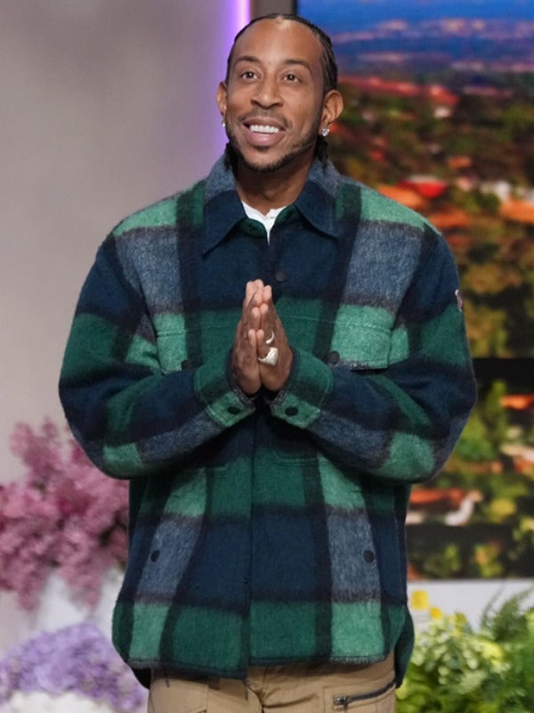 The Jennifer Hudson Show Ludacris Green Jacket