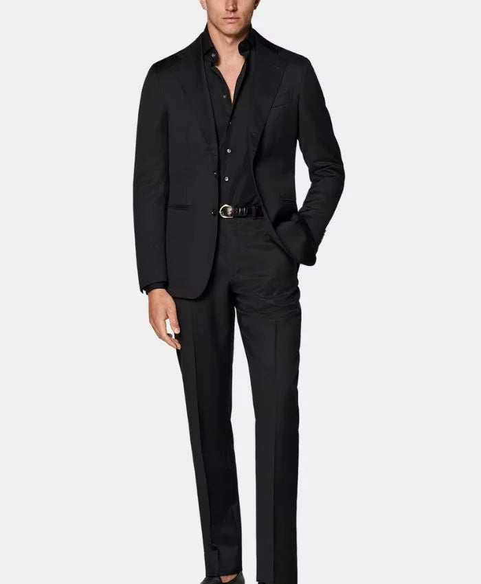 Trendy Wedding Suit Black For Men