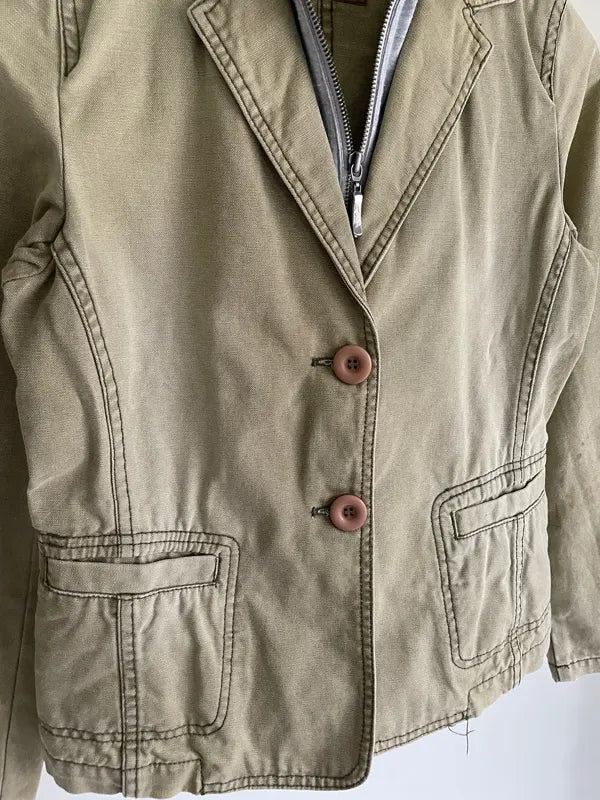 Von Dutch High Neck Jacket