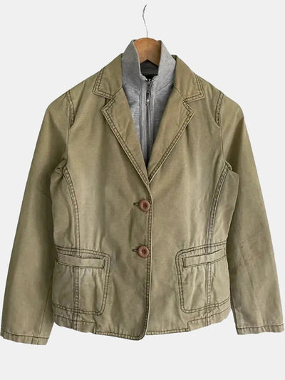 Von Dutch High Neck Jacket